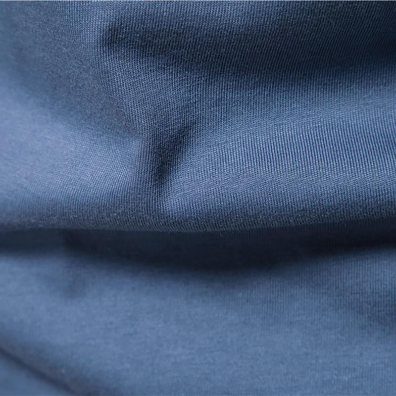 Gant Høst Ny Brodert Herre Casual Europeisk Rund Hals Langermet T-skjorte Herre Slim Fit Sports Basis Skjorte Topp