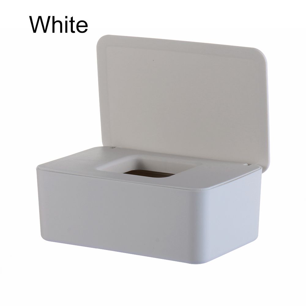 

Пилозахисний контейнер-тримач для серветок, футляр для паперу для дитячих вологих серветок, коробка для вологих серветок, домашня серветниця білий