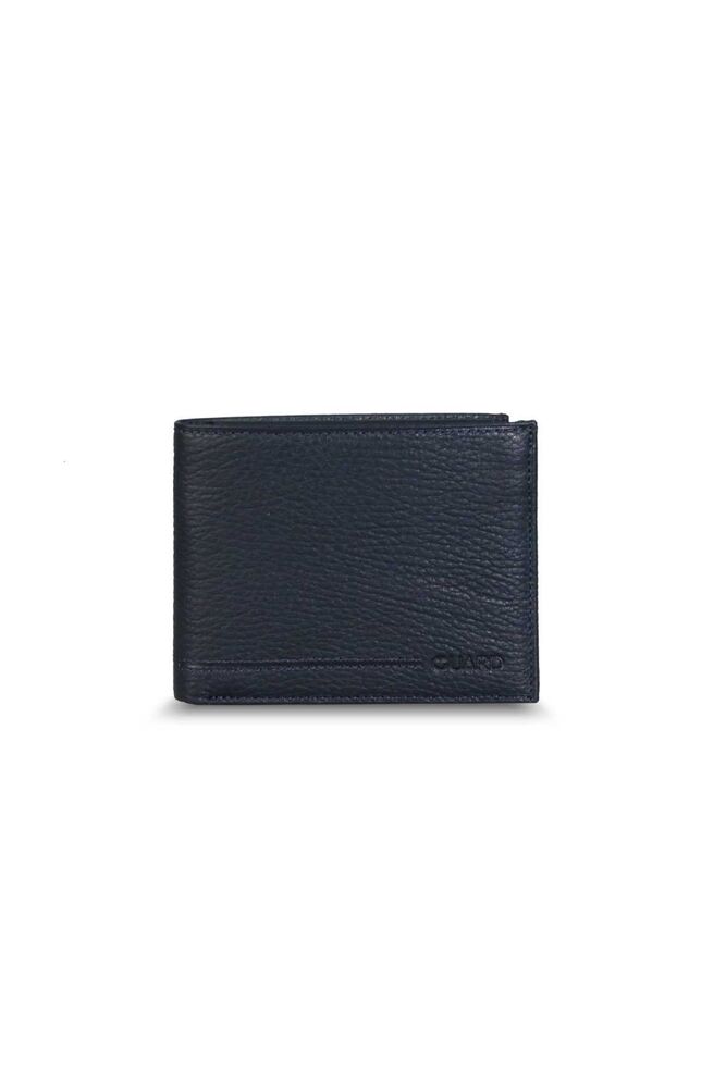 

Guard Navy Blue Horizontal Leather Men s Wallet