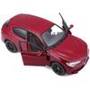 Bburago 1/24 Alfa Romeo Stelvio Red Diecast Model Car, Finished Product, 1:24 Alfa Romeo Stelvio 18-21086 RD
