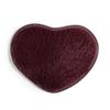 40x30cm Shower Floor Nonslip Plush Memory Foam Bath Rug Flannel Carpet Heart Mat