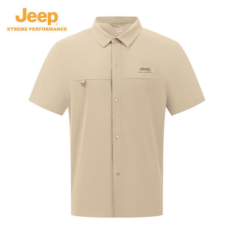 

JEEP Men s Quick-Dry Cooling Short-Sleeve Polo Shirt 2XL