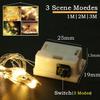 3m  LED String Lights Copper Silver Wire Garland Light  Fairy Lights Party Room Decoration for Christmas Wedding