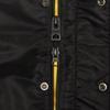 Onitsuka Tiger Denivita Series Minimalist Fashion Windproof Comfortable Soft Pilot Casual Jacket Unisex Jacket Black 2183B496-001