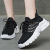 Fashion Spring Autumn Breathable Mesh Sneakers Woman Non-Slip Lightweight Solid Sports Shoes Women Casual Plus Size Lace Up Shoes Female