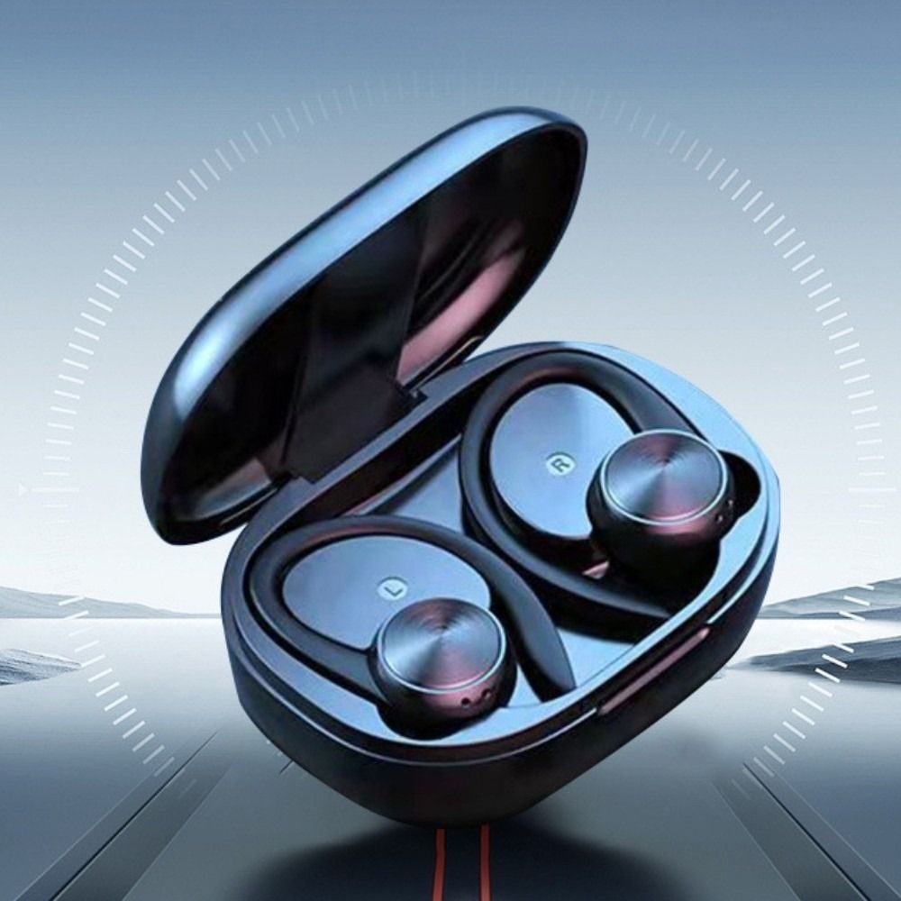 Stereo Wireless Bluetooth Earphone Hook-on Bluetooth Headset Wireless Earphones Listening Music