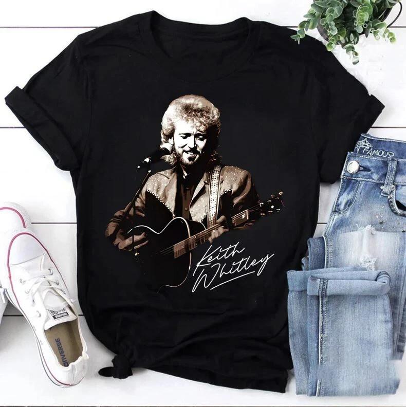 

Keith Whitley Singer Country Music Lover Musician Unisex T-Shirt Tops tees Men s Women s All Size M