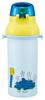 Skater Direct Drinking Water Dishwasher Made in Plarail Boys Children's Bottle, Plastic, 480ml, One-Push Opening, Safe, Japan, Gather! PSB5SAN-A