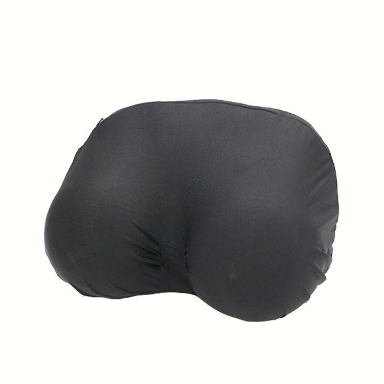 Memory Foam Funny Breast Pillow With Solid Color For Novelty Gift And Home Decor