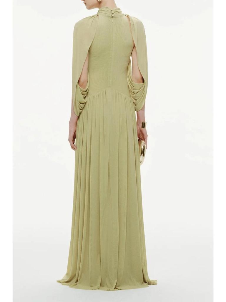 Robe de soirée élégante à manches chauve-souris ajustée pour femmes européennes et américaines