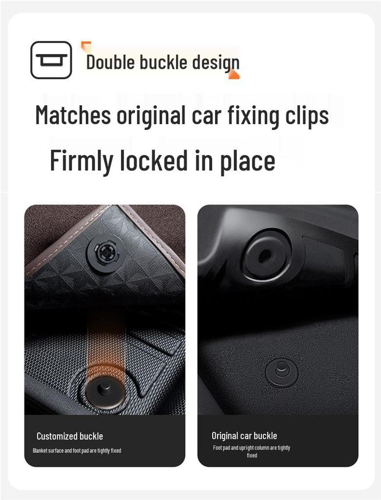 TPE Full Coverage Car Floor Mats for A4L, Magotan, Q5L, Passat, Camry, Accord, A6, Tiguan L, Xingyue