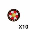 Middle Ages Empire Flag Pole Building Blocks Military Castle Lion Teutonic Knight Soldier Figures Roman Warrior Sheild Brick Toy