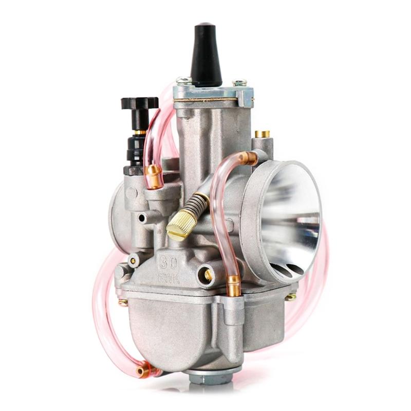 Universal Carburetor 21-34mm Jets Adapter Motorcycle Metal Rubber Carburetor 30mm