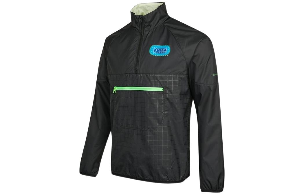Nike Jackets Men s Black Stand Collar Moderate DO6938-010 S