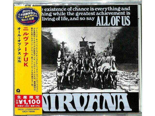 

[CD] All Of Us 4 Bonus Tracks Limited Edition Nirvana UICY-79506 Перший випуск компакт-диска