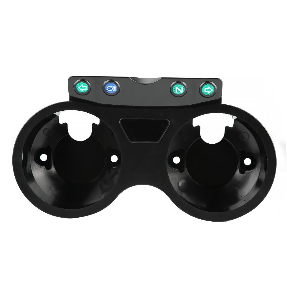 Black Speedometer Odometer Lower Meter Cover for Yamaha YBR 125 ED 2005 2009