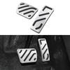 Car Pedal Cover for MG4 MG 4 2022 2023 2024 ES5 2025 2026 AT Accelerator Gas Brake Pedal Cover Stainless Steel Pad Accessories