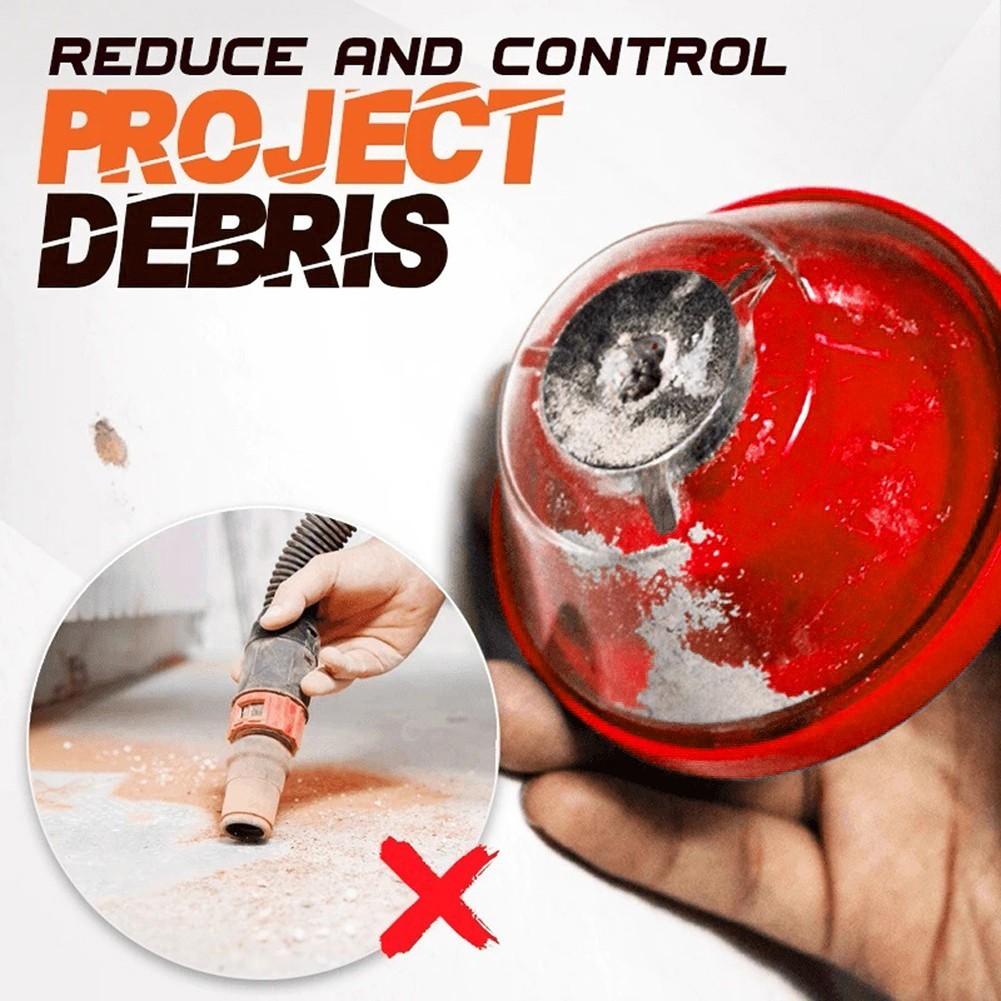 2pieces Drill Dust Cover Ash Bowl Collecting Drill