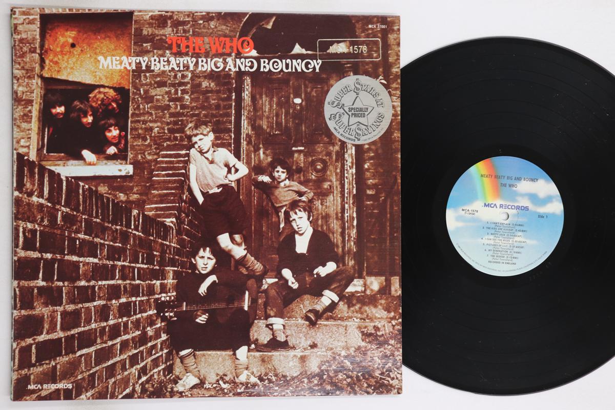 

LP Record WHO - Meaty Beaty Big And Bouncy MCA1578 MCA 1983 US Rock Used