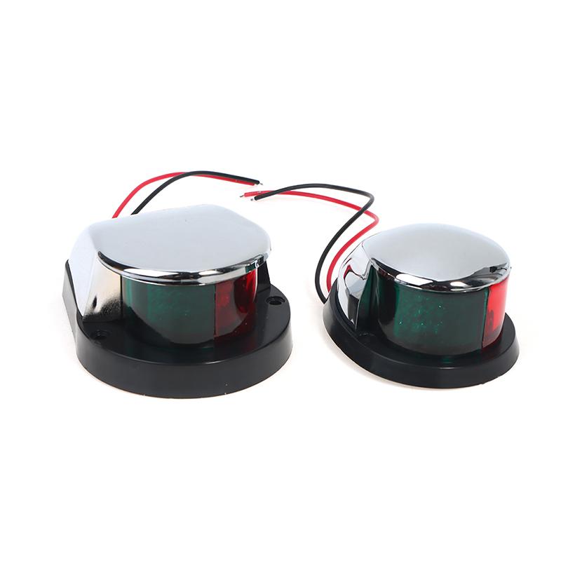 Boat Lights Red & Green 12V Led Bow Navigation Light  Sailing Signal Light