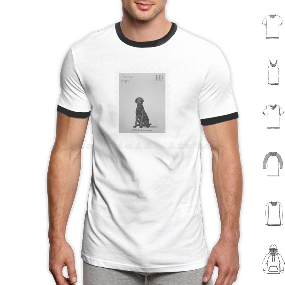The Black Dog Ttpd Sticker T Shirt Big Size 100 Cotton The Tortured Poets Department Ttpd The Black Dog Folklore Eras Tour
