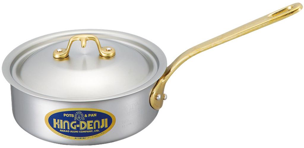King Denji Shallow Saucepan (with Measuring Scale) 24cm