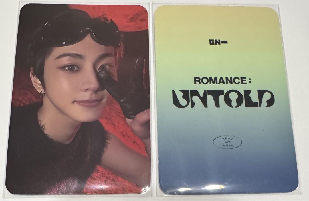 

[USED] ENHYPEN dear my muse DMM Lakidro trading card Jungwon