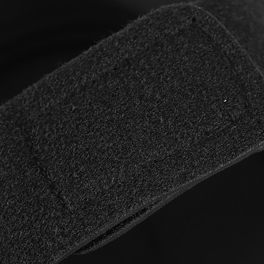 Soft Silicone Heel Pad Shock Cushion Unisex Relieve Pain Heel Support Pad Black