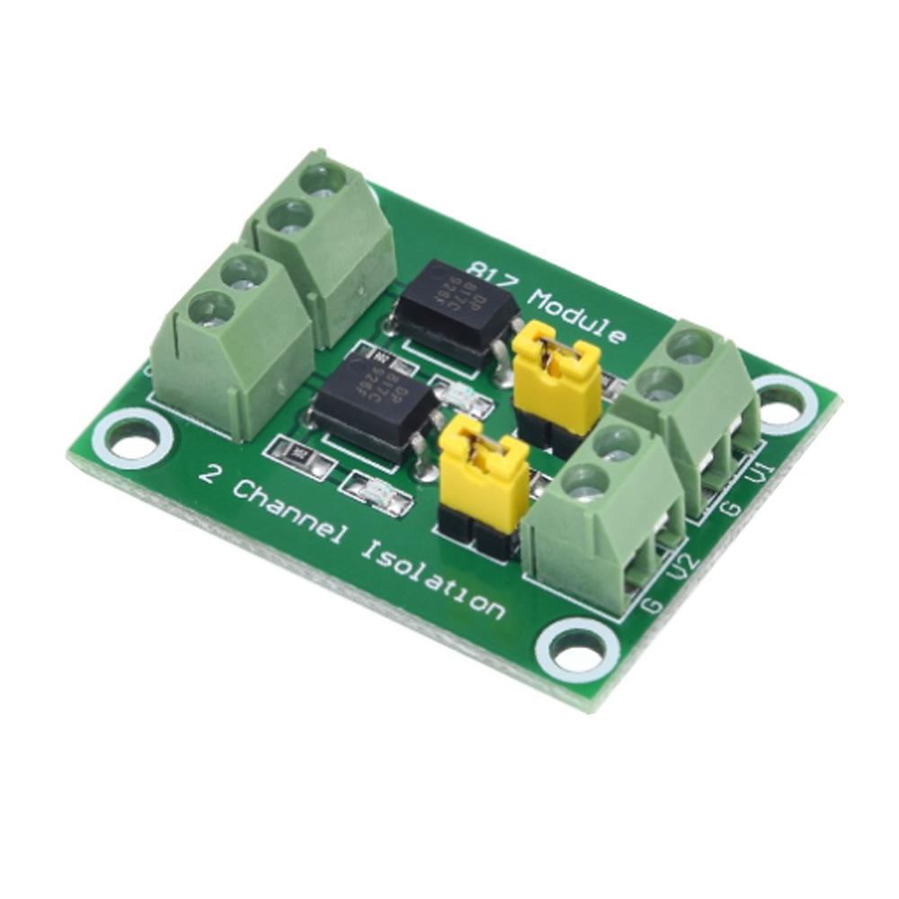 2/4 Channel Optocoupler Isolation Board Voltage Converter Adapter Module 3.6-30V Driver Photoelectric Isolated Module PC817