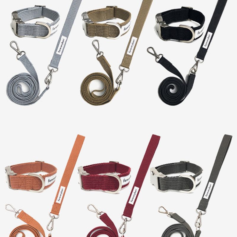 Foreverybari Leine Set (Burgund)