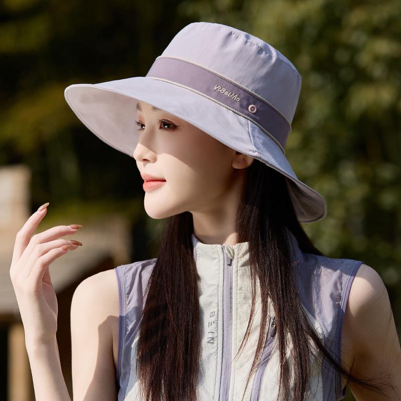 Summer New Hat Women's Outdoor Sun Hat Summer Sun Hat Breathable Sun Hat Versatile Bucket Hat