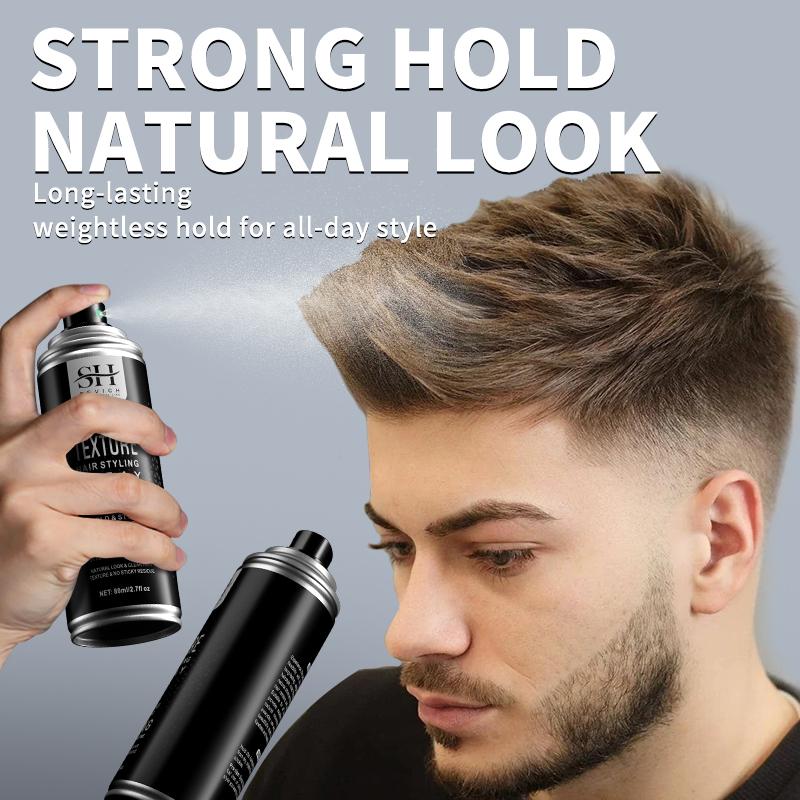 Spray Coiffant Pour Volumiser les Cheveux Fixation Longue Durée Soin Cheveux Ondulés Coiffure Mode Facile Soin Cheveux Volumineux