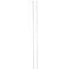 3PCS White Measuring Stick Lightweight Meter Stick Durable Folding Carpenters Ruler