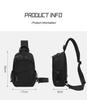 Unisex Street Trend Korean Messenger Bag - Casual, All-Match Style for Outdoor Sports