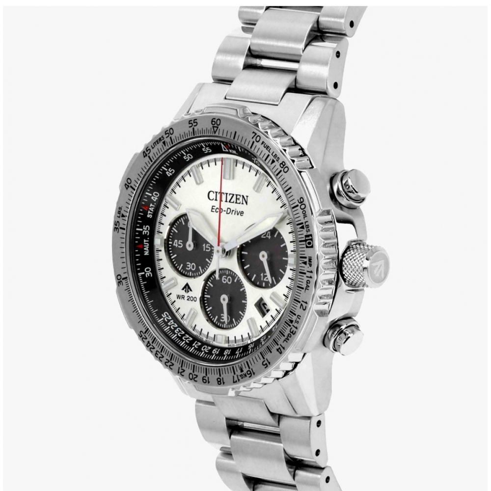 Citizen PromaSter Navihawk Sky Pilot Chronograph Men S Metal Watch Ca4660 61a