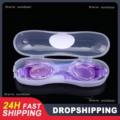 Anti-Beschlag-Schwimmbrille, wasserdicht, HD, Schwimmbecken, Wassersport, verstellbar, Silikon, Tauchen, Surfen, Brille mit Box