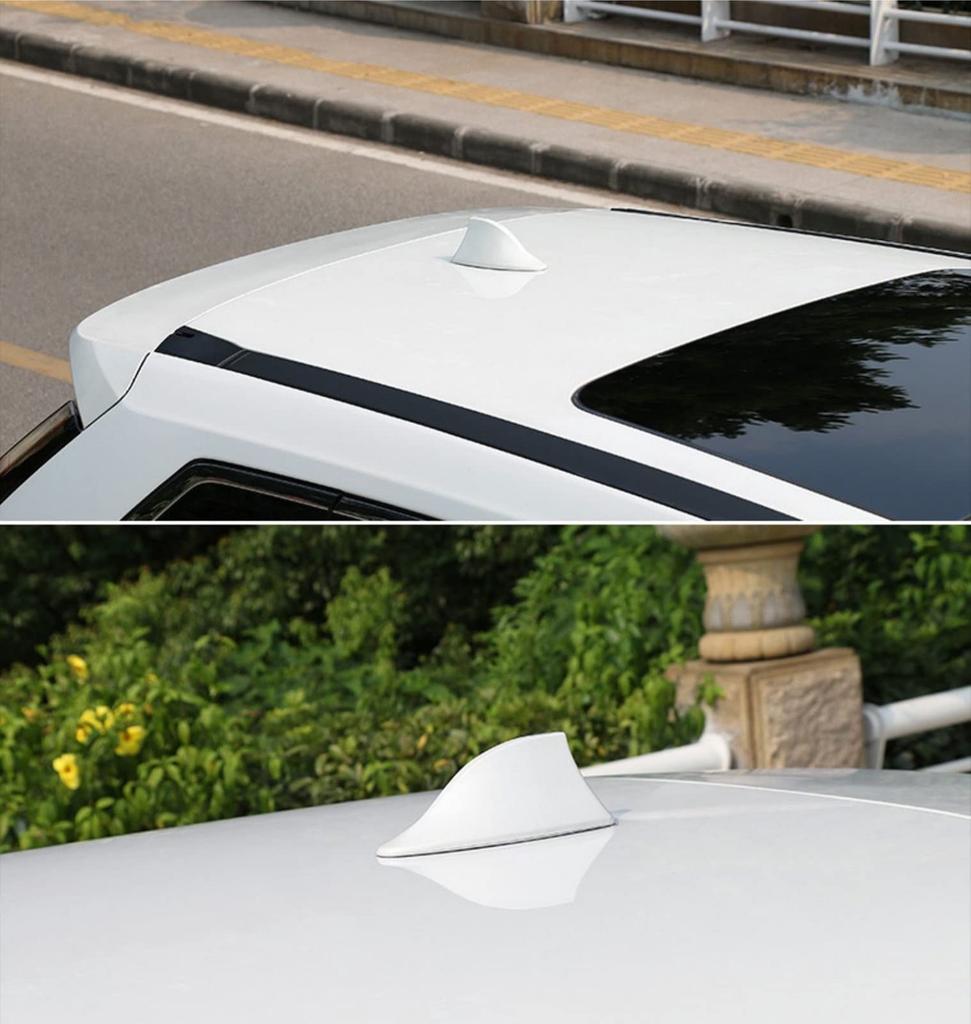 CMUI Select Universal Shark Antenna, Toyota, Mazda, Subaru, Suzuki, Daihatsu, Nissan, Mitsubishi, Pearl, Red, Installation Instruction Manual Included