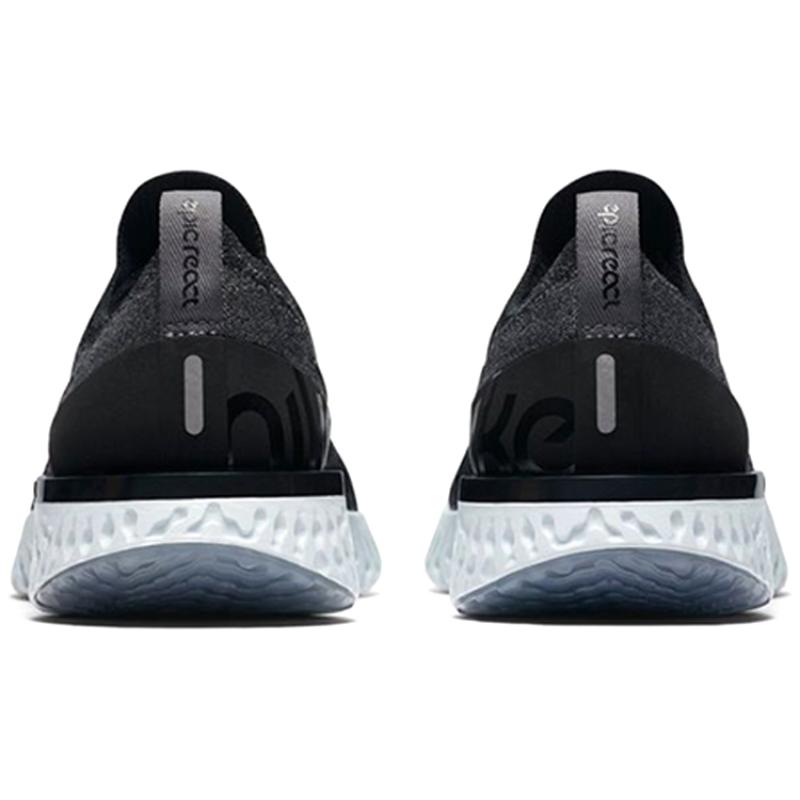 Nike Epic React Flyknit Black Dark Grey Sneakers AQ0067-001