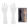 Handschmuck-Ausstellungsstand, weibliche Schaufensterpuppe, Modell-Requisiten, weiß, links