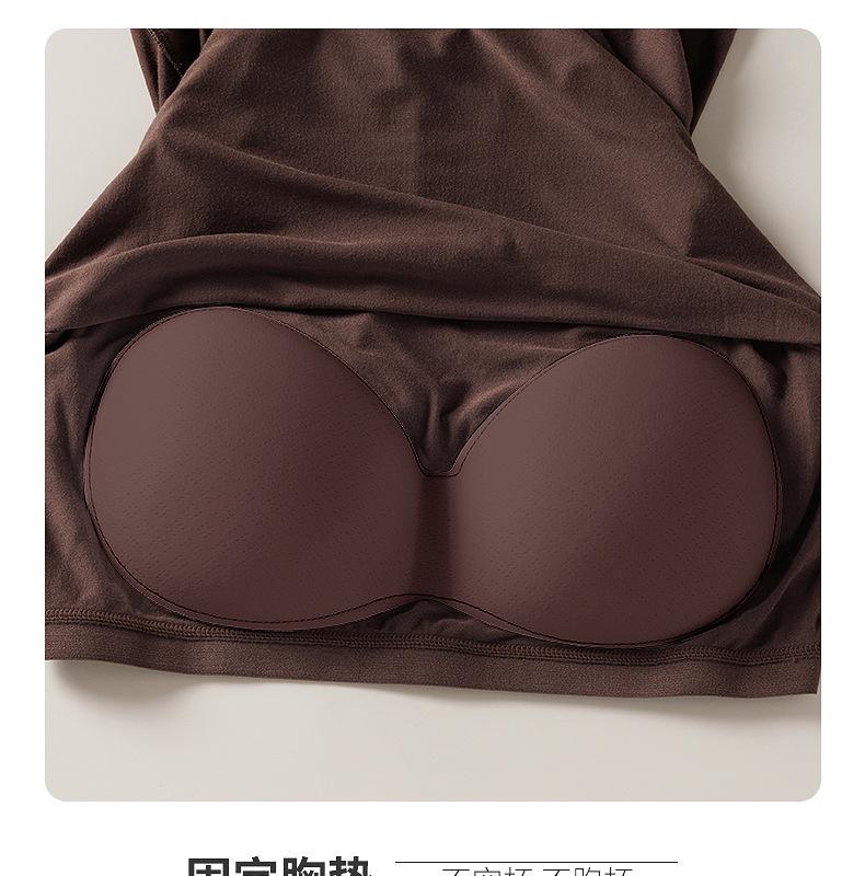 Damski Seksowny Top Kamizelka Plus Size z Wkładkami na Biust - Wszechstronna Bielizna Wewnętrzna i Odzież Wierzchnia