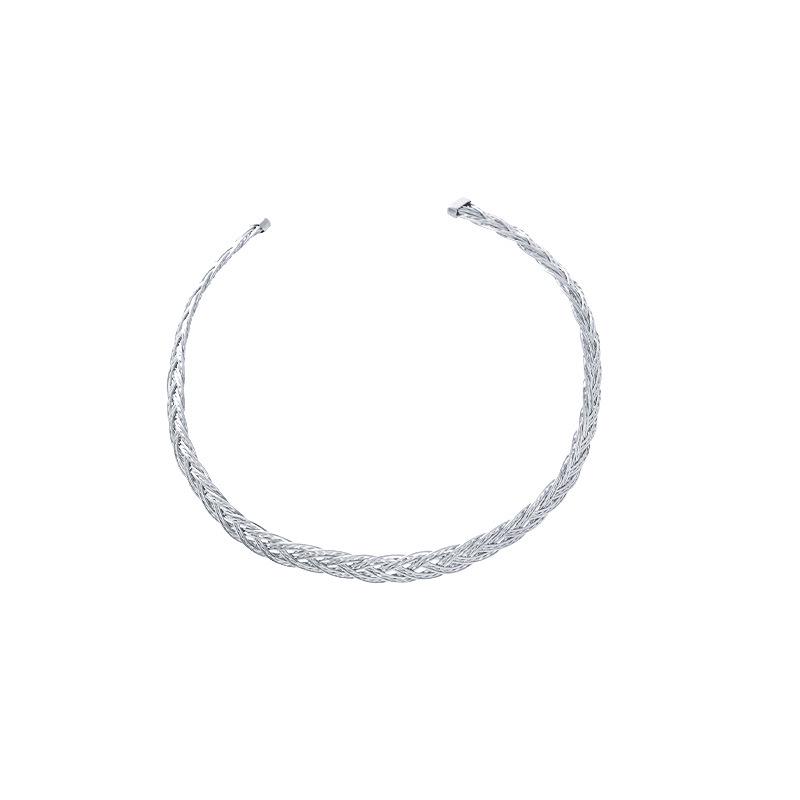 

Ретро Золотая Сетка и Однотонная Тонкая Повязка на Голову - Европейский, Американский и Корейский Модный Аксессуар для Волос серебряный