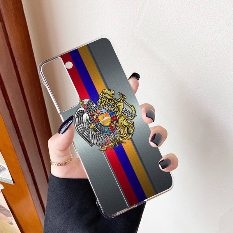 MaiYaCa Custodia per Telefono Bandiera Armena Armenia per Samsung S21 A10 per Redmi Note 7 9 per Huawei P30Pro Honor 8X 10i cover