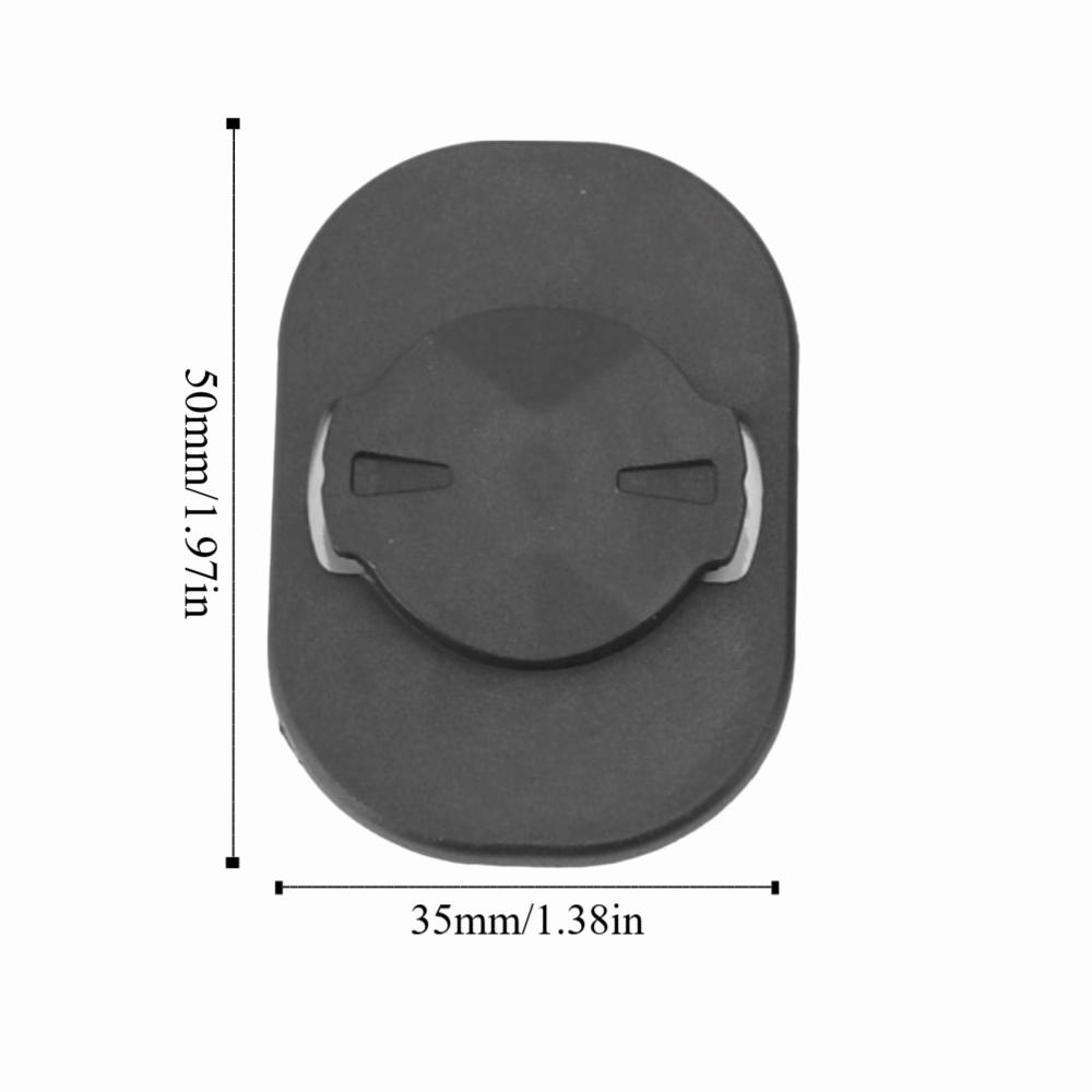 Black Bike Stem Mount Adjustable Front Cycle Mount  Cycling Upgrade Part