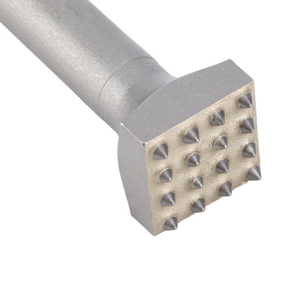 SDS Plus Shank Bush Hammer Bit Concrete Coating Remove Tool  Concrete Surface Preparation