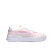 Li Ning Floating Boat Thermal Lightweight Breathable Slip Resistant Low top Skateboard Shoes Unisex White Pink AGCS419-1(Team920-BOX)