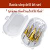 Tapered Step Drill Bit - Stainless Steel Hole Reamer for Metal, Iron, and Aluminum