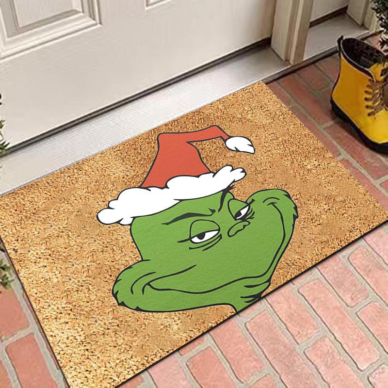 Christmas Decorations, Door Mat Indoor Outdoor, Easy Clean Stain And Fade Resistant, Decor Party Supplies