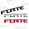 GT Line Lettering Metal Badge Stickers Car Rear Trunk Emblem Decoration Car Styling