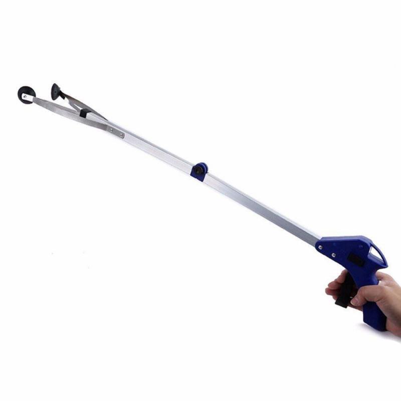 82cm Foldable Litter Reachers Pickers Pick Up Tools Grabber Reacher Gripper Extender Deep Garbage Pick Up Tool Grabbers AVE