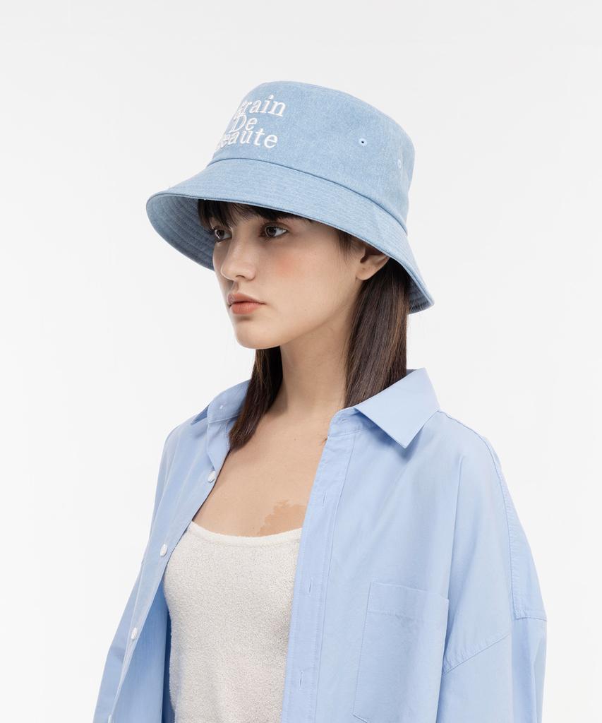 Geulaengdeubotte Washed Basic Bucket Hat [Blue]